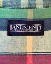 画像をギャラリービューアに読み込む, 90’s LANDS’END-S/S shirt-(size L)