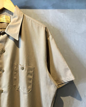 画像をギャラリービューアに読み込む, 70‘s Sears-S/S work shirt-(size XL)