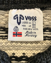 画像をギャラリービューアに読み込む, VOSS-Knit cardigan-(Lady’s size L,Men’s size S)Made in NORWAY