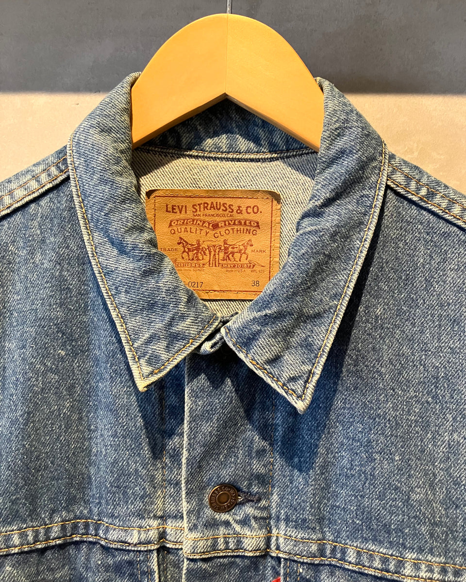 90's Levi's 70506-0217 42サイズ USA製 90's Levi's 70506-0217 Denim Trucker Jacket 42サ