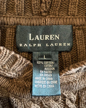 画像をギャラリービューアに読み込む, LAUREN-Cotton knit-(Lady’s size L)