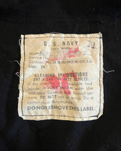 画像をギャラリービューアに読み込む, 60’s U.S.NAVY-Wool shirt-(size 38)Made in U.S.A.