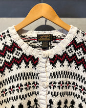 画像をギャラリービューアに読み込む, Eddie Bauer-Cotton Knit cardigan-(Lady’s size L)
