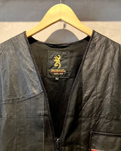 画像をギャラリービューアに読み込む, BROWNING-Leather vest-(size XL)