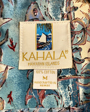画像をギャラリービューアに読み込む, 80〜90‘s KAHALA-Aloha shirt-(size M)Made in HAWAII