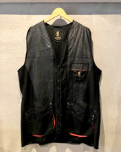 画像をギャラリービューアに読み込む, BROWNING-Leather vest-(size XL)