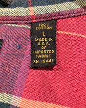 画像をギャラリービューアに読み込む, 90’s Eddie Bauer-L/S shirt-(size L)Made in U.S.A.