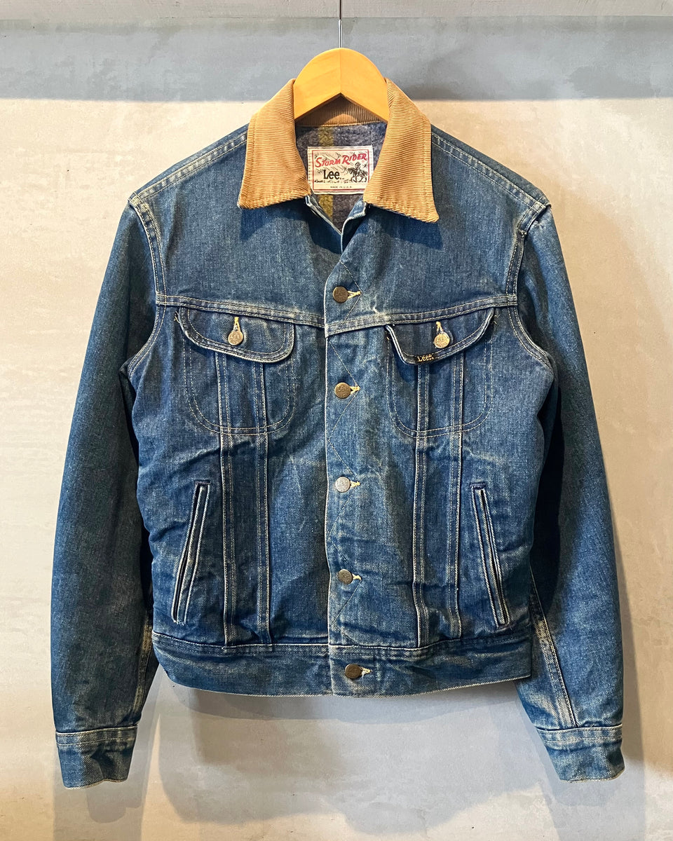 70〜80's Lee STORM RIDER-Denim jacket-Made in U.S.A. – Chapter vintage
