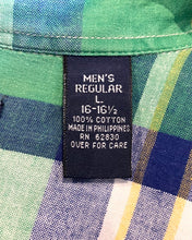 画像をギャラリービューアに読み込む, 90’s LANDS’END-S/S shirt-(size L)