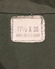 画像をギャラリービューアに読み込む, 70‘s U.S.ARMY-Utility shirt-(size 17 1/2×36)