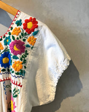 画像をギャラリービューアに読み込む, 70’s Mexican embroidery-Maxi Dress