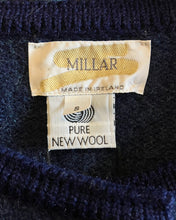 画像をギャラリービューアに読み込む, MILLAR-Knit cardigan-(size S)Made in IRELAND
