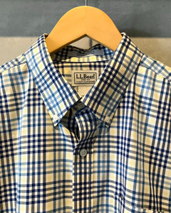 L.L.Bean-L/S shirt-(size L)