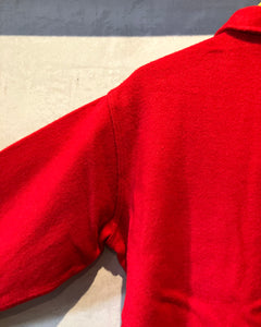 80’s Woolrich-Wool shirt-(size XL)Made in U.S.A.