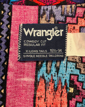 画像をギャラリービューアに読み込む, 80’s Wrangler-Western shirt-(size X-Long Tails 16 1/2-34)
