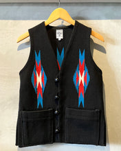 画像をギャラリービューアに読み込む, ORTEGA’S-Wool vest-(size 34)Made in U.S.A.
