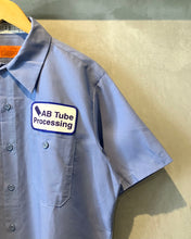 画像をギャラリービューアに読み込む, BAUMAN CARTER PATTERSON-S/S work shirt-(size L)Made in U.S.A.
