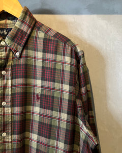 90‘s Ralph Lauren-L/S shirt-(size M)