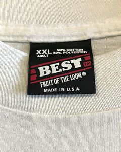 90’s FRUIT OF THE LOOM BEST-T-shirt-(size XXL)Made in U.S.A.