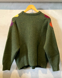 BLARNEY-Knit-(size XL)Made in IRELAND