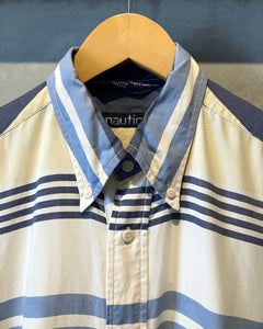 90‘s Nautica-S/S shirt-(size M)