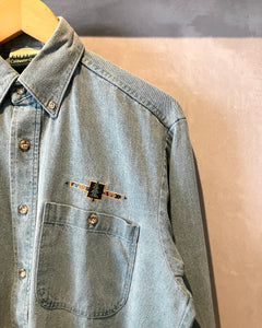 80〜90‘s Coldwater Creak-L/S shirt-Made in U.S.A.