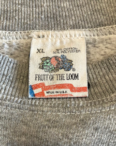 80‘s FRUIT OF THE LOOM-Sweat-(size XL)Made in U.S.A.