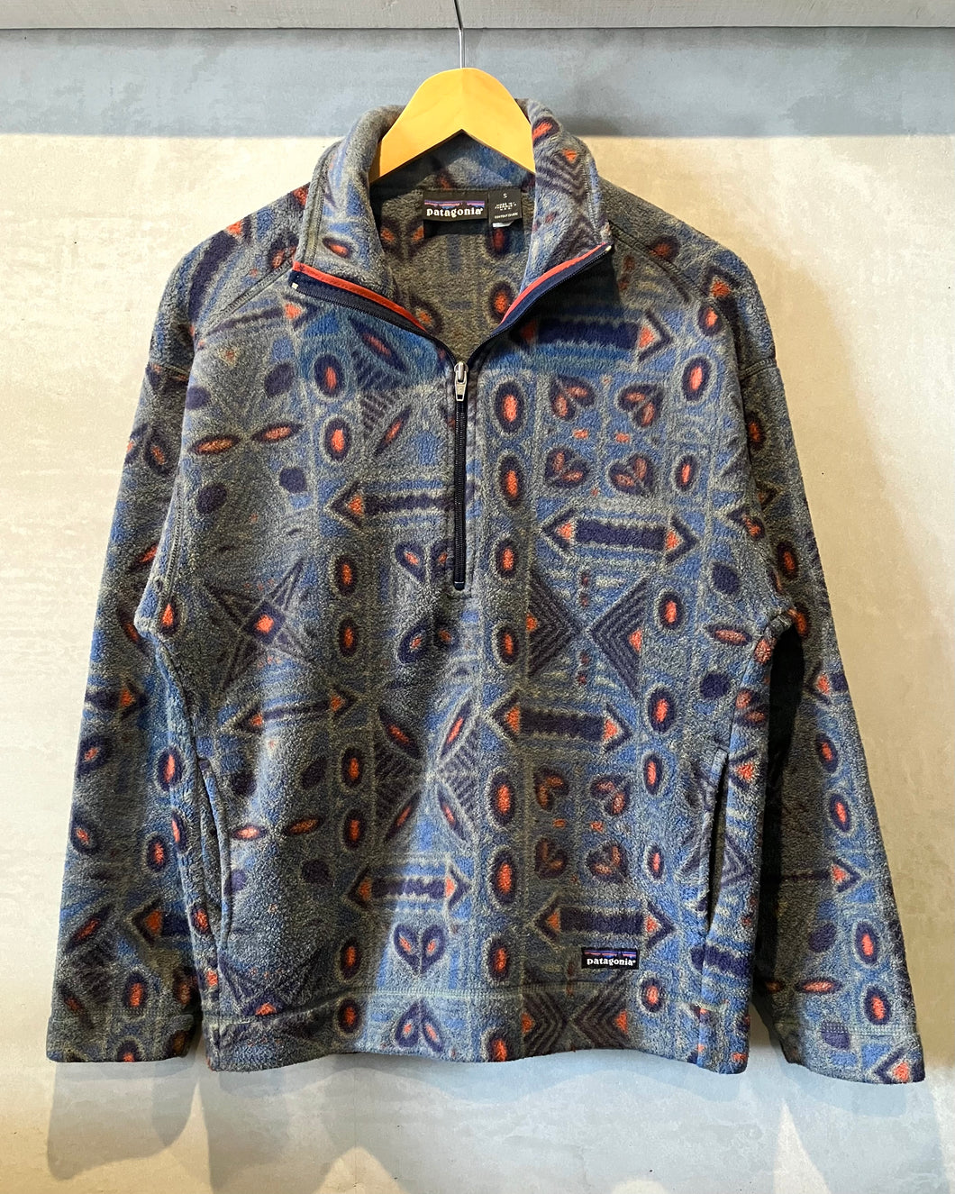 90‘s Patagonia-Fleece pullover-(size S)Made in U.S.A.