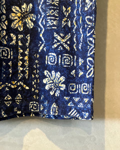Blue Hawaii-Aloha shirt-(size S)Made in HAWAII