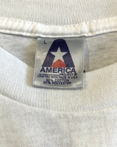 AMERICA project PUERTO RICO-T-shirt-(size L)Made in U.S.A.