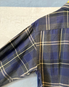 90’s nautica-L/S shirt-(size M)