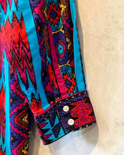 画像をギャラリービューアに読み込む, 80’s Wrangler-Western shirt-(size X-Long Tails 16 1/2-34)
