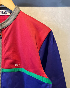 80’s〜90‘s FILA-Track jacket-(Lady’s size M)Made in ITALY