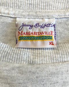 90’s Jimmy Buffett Margarita Ville-T-shirt-(size XL)