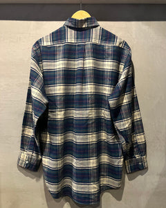 80〜90‘s L.L.Bean-L/S shirt-(size 16 1/2-33)