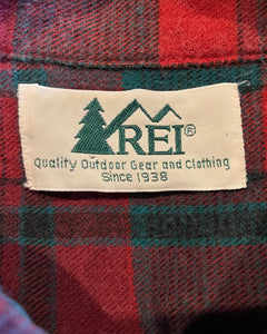 80’s REI-L/S shirt-(size XL)Made in U.S.A.