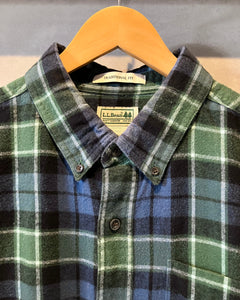 L.L.Bean-L/S shirt-(size L)