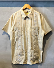 画像をギャラリービューアに読み込む, GUAYABERA-Cuba shirt-(size M)
