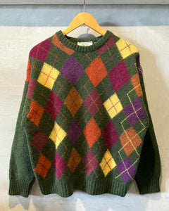 BLARNEY-Knit-(size XL)Made in IRELAND