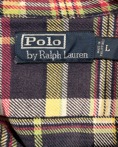 90’s POLO Ralph Lauren-L/S shirt-(size L)