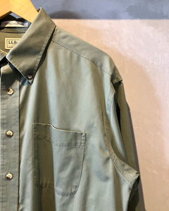 L.L.Bean-L/S shirt-(size L)