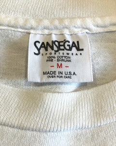 90’s SANSEGAL-T-shirt-(size M)Made in U.S.A.