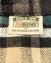 画像をギャラリービューアに読み込む, 90‘s FIVE BROTHER-L/S shirt-(size M)Made in U.S.A.
