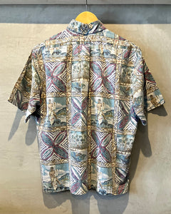 90’s Reyn spooner-Aloha shirt-(size M)Made in HAWAII