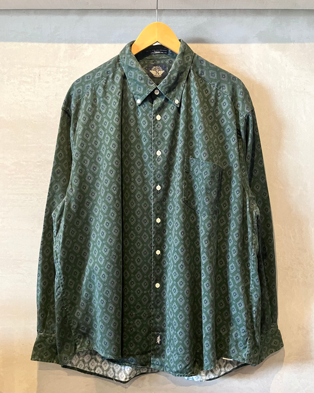 90’s DOCKERS-L/S shirt-(size XL)