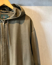 画像をギャラリービューアに読み込む, 90’s J.Crew-Cotton Zipup parka-(size L)

