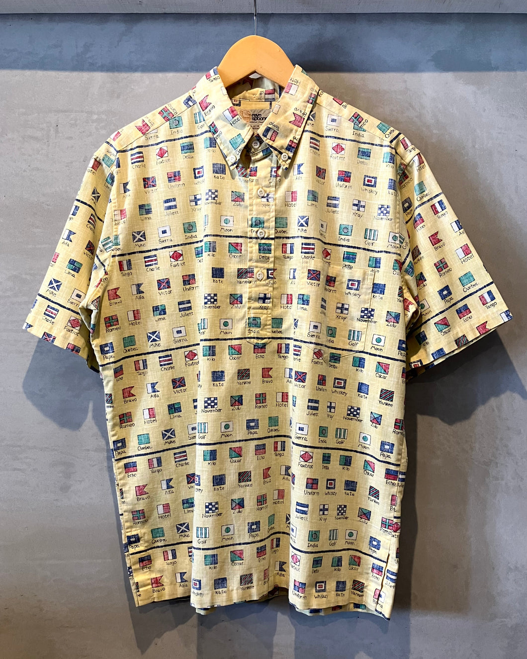 80’s Reyn spooner-Aloha shirt-(size L)Made in HAWAII