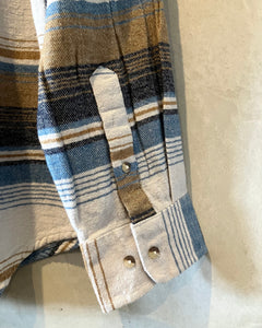 ELY CATTLEMAN-L/S shirt-(size L)