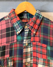 画像をギャラリービューアに読み込む, Ralph Lauren-Patchwork shirt-(size M)
