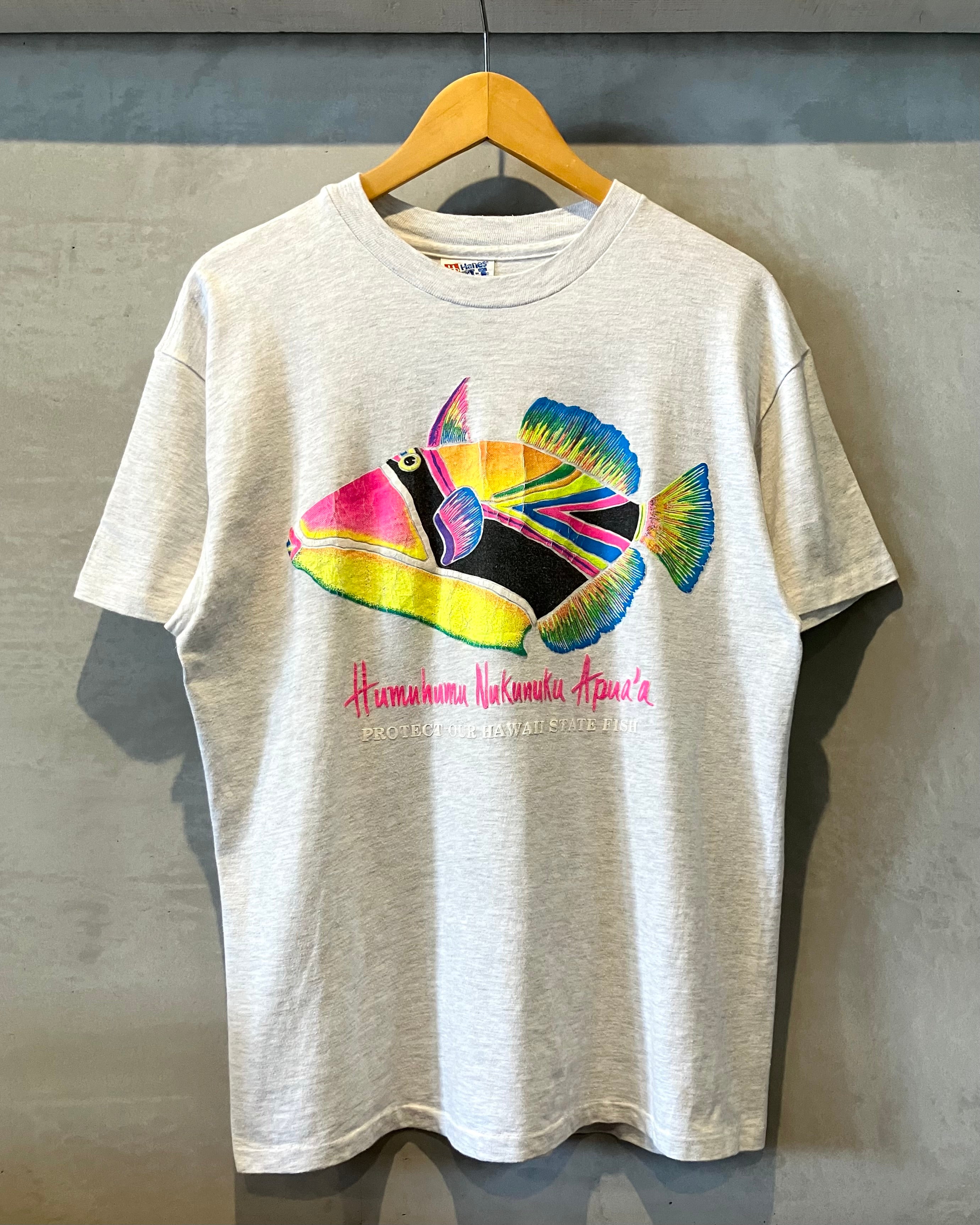 90's Hanes-T-shirt-(size L)Made in U.S.A. – Chapter vintage